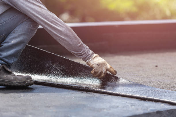 Professional Crawl Space Encapsulation technician working in Lawrence, NY